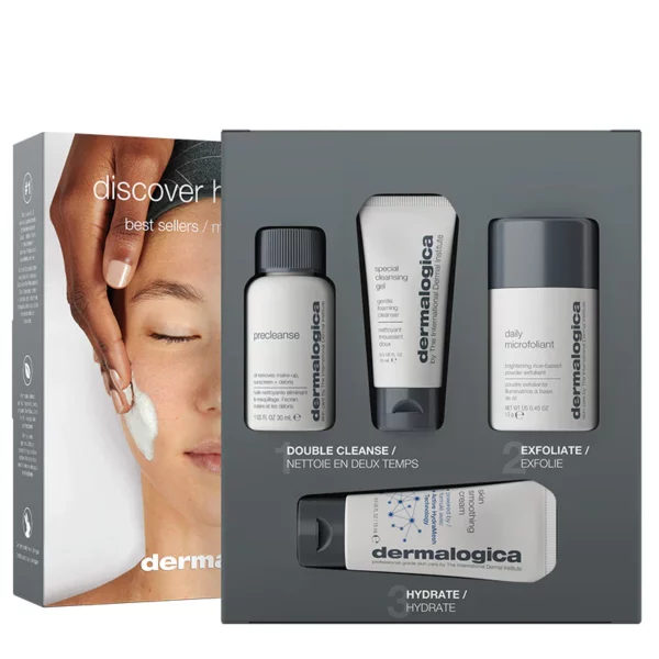 Dermalogica Discover Healthy Skin Kit travel-size skincare essentials
