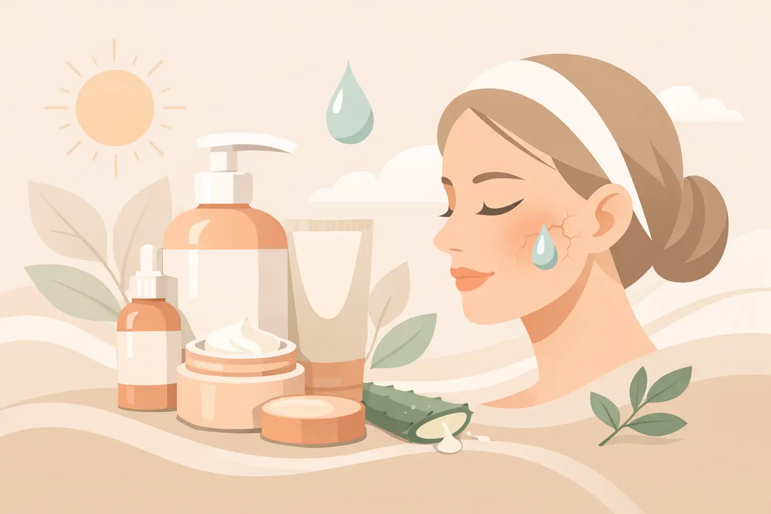 Sensitive Skin Care Products for Dry Skin