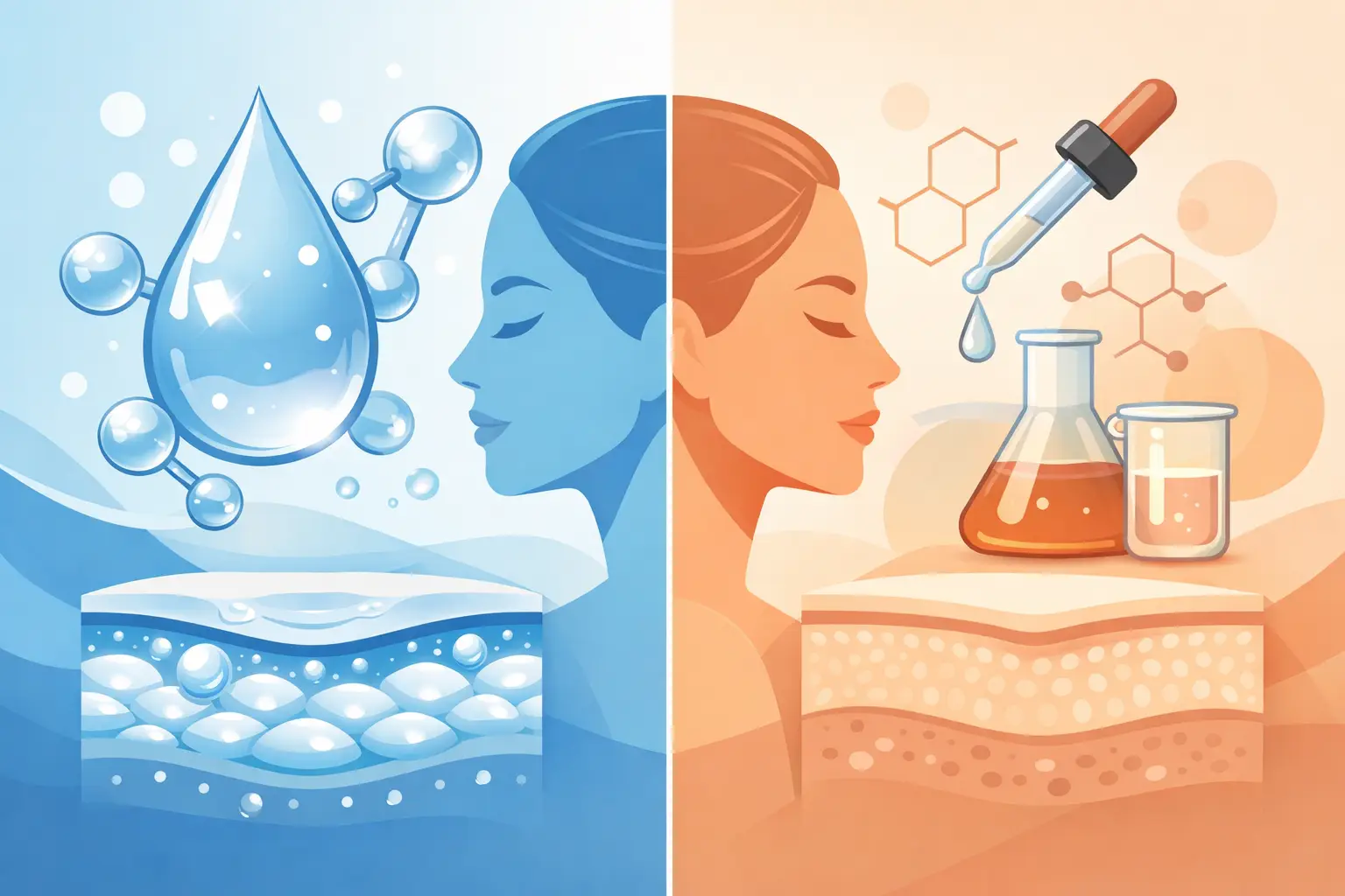 Hyaluronic Acid vs Niacinamide for Your Skin